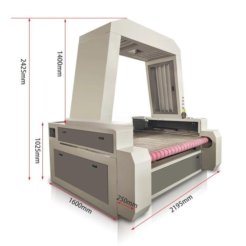 Industrial Laser Fabric Cutting Machine - Máquina de corte a laser com