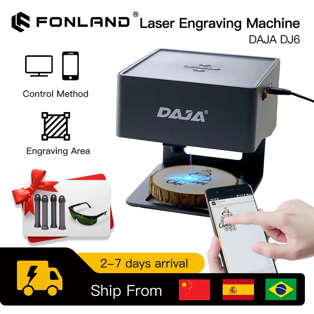 Industrial Laser Machines - DAJA-Máquina de Gravação a Laser, Gravador