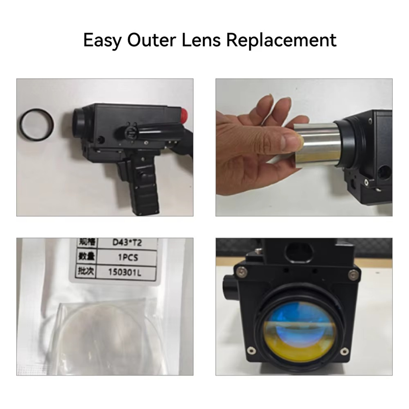 Industrial Laser Paint Remover - Máquina de Limpeza a Laser Industrial