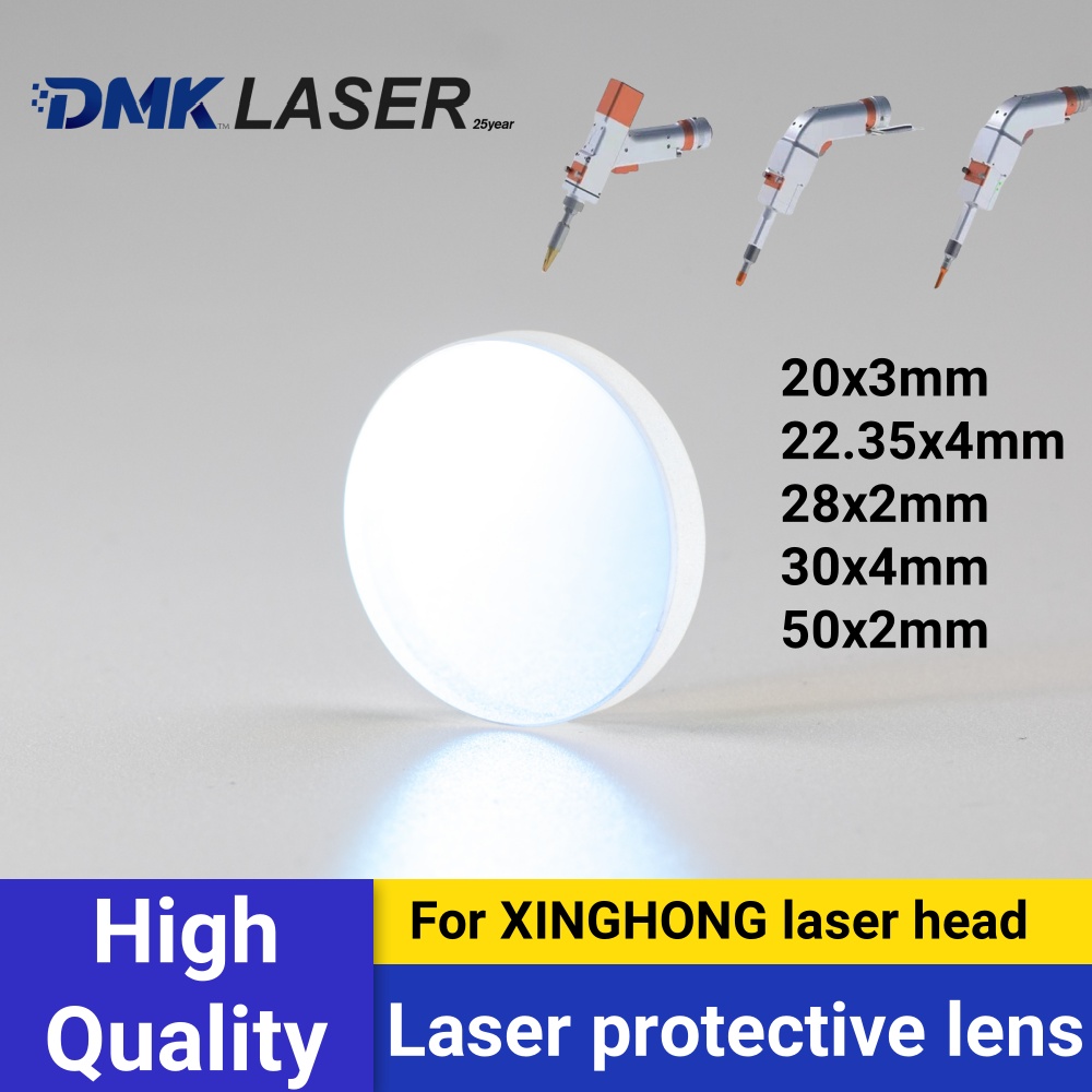 Industrial Laser Head - Dmk xinghong lente protetora a laser