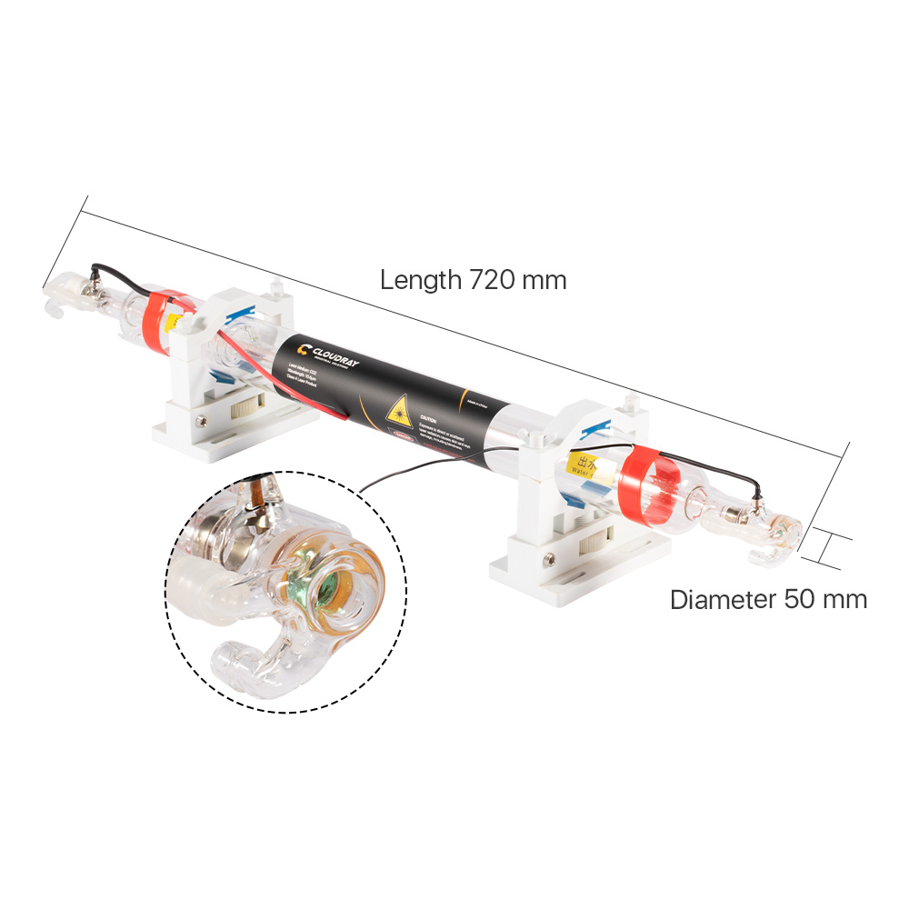 Tubo de Laser CO2 Yunlei AR25/ - Laser Tube Replacement avaliação e preço