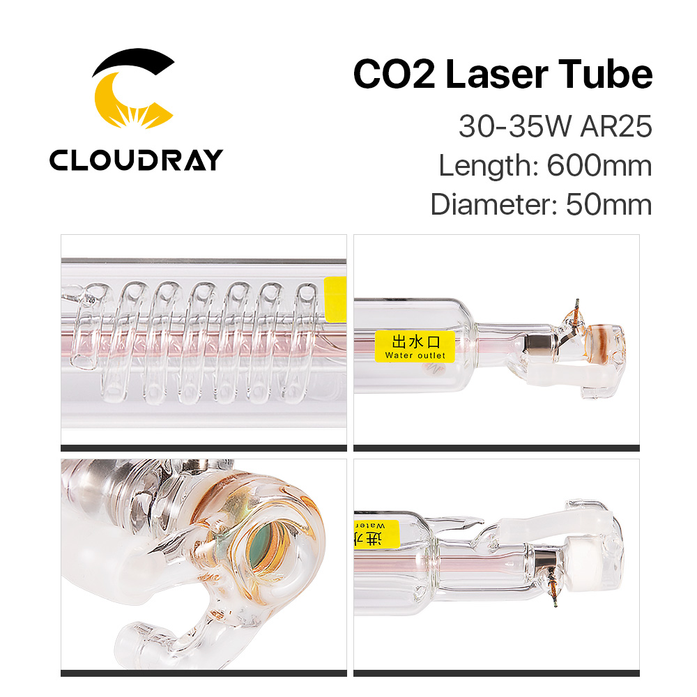 Tubo de vidro a laser CO2 AR25 - Laser Tube Replacement avaliação e preço
