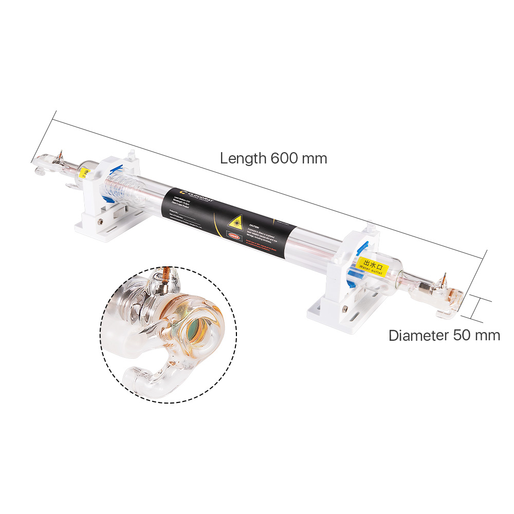 Tubo de vidro a laser CO2 AR25 - Laser Tube Replacement avaliação e preço