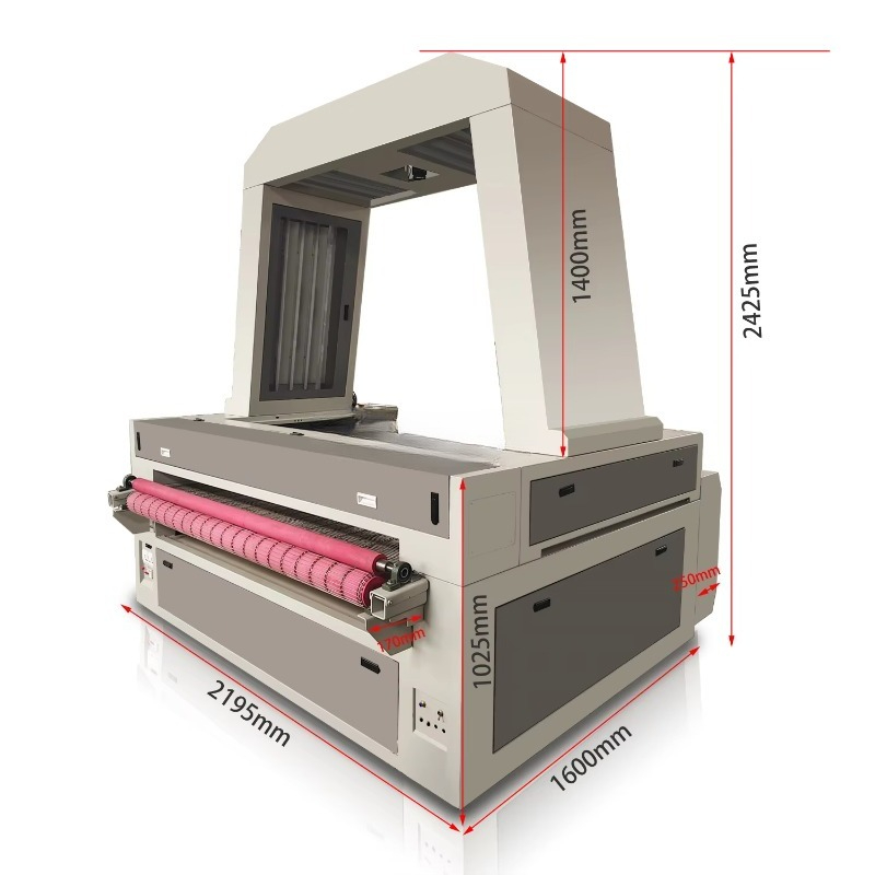Máquina de corte a laser com c - Industrial Laser Fabric Cutting Machine avaliação e preço