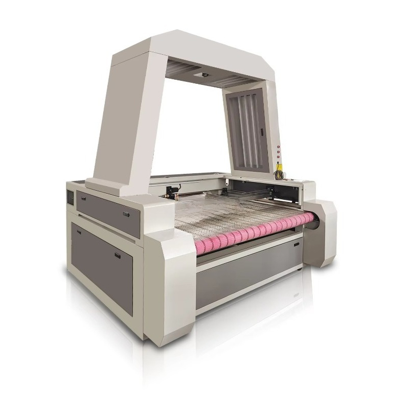 Máquina de corte a laser com c - Industrial Laser Fabric Cutting Machine avaliação e preço