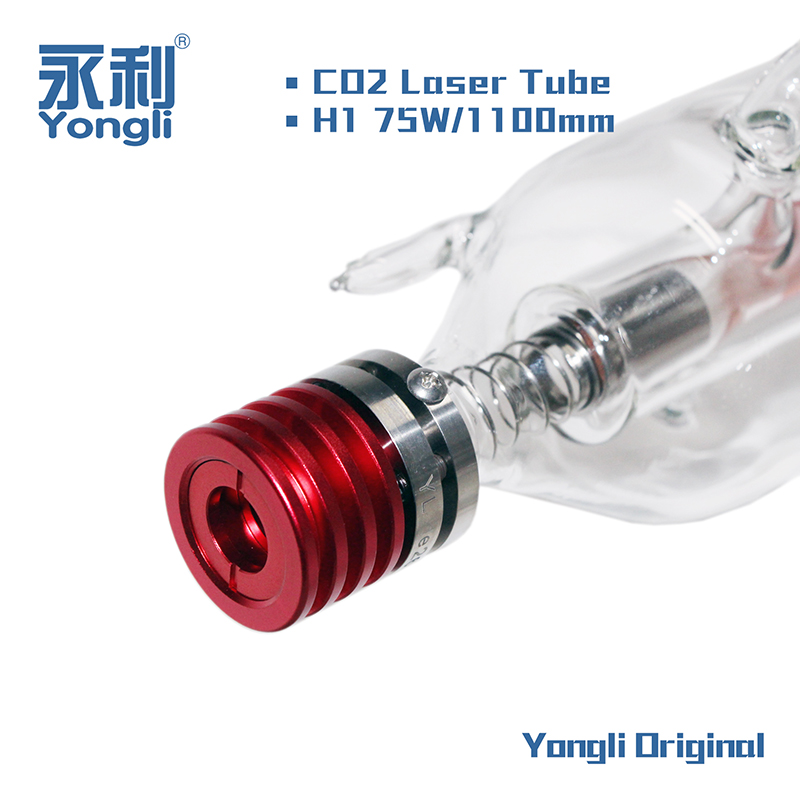 Tubo Laser CO2 Yongli H1 75W ( - Laser Tube Replacement avaliação e preço
