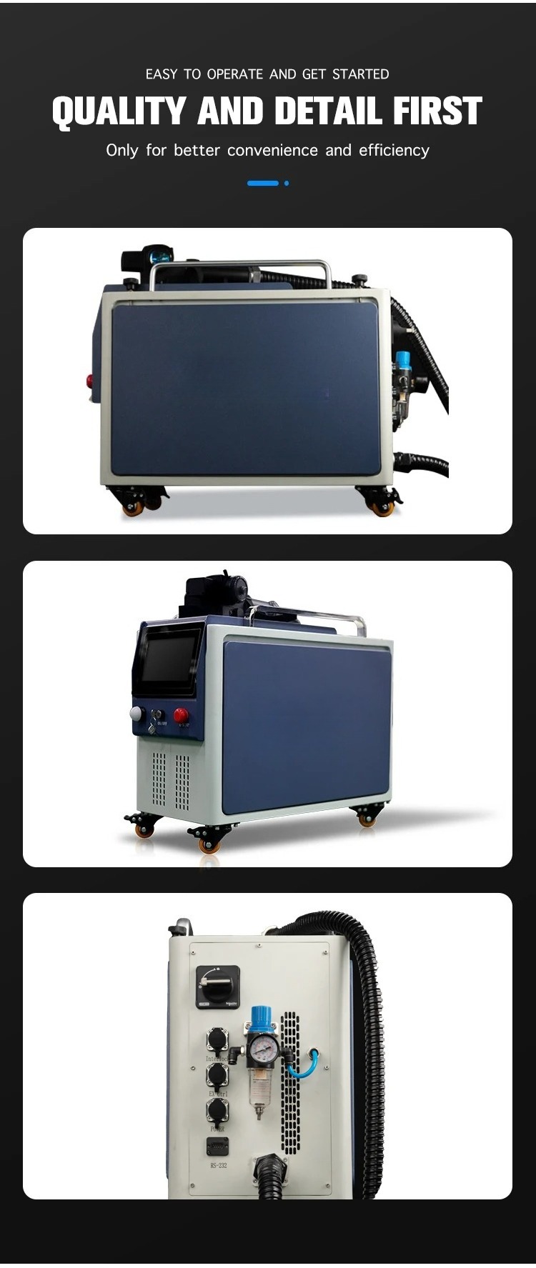 Máquina de Limpeza a Laser de  - Industrial Laser Paint Remover avaliação e preço