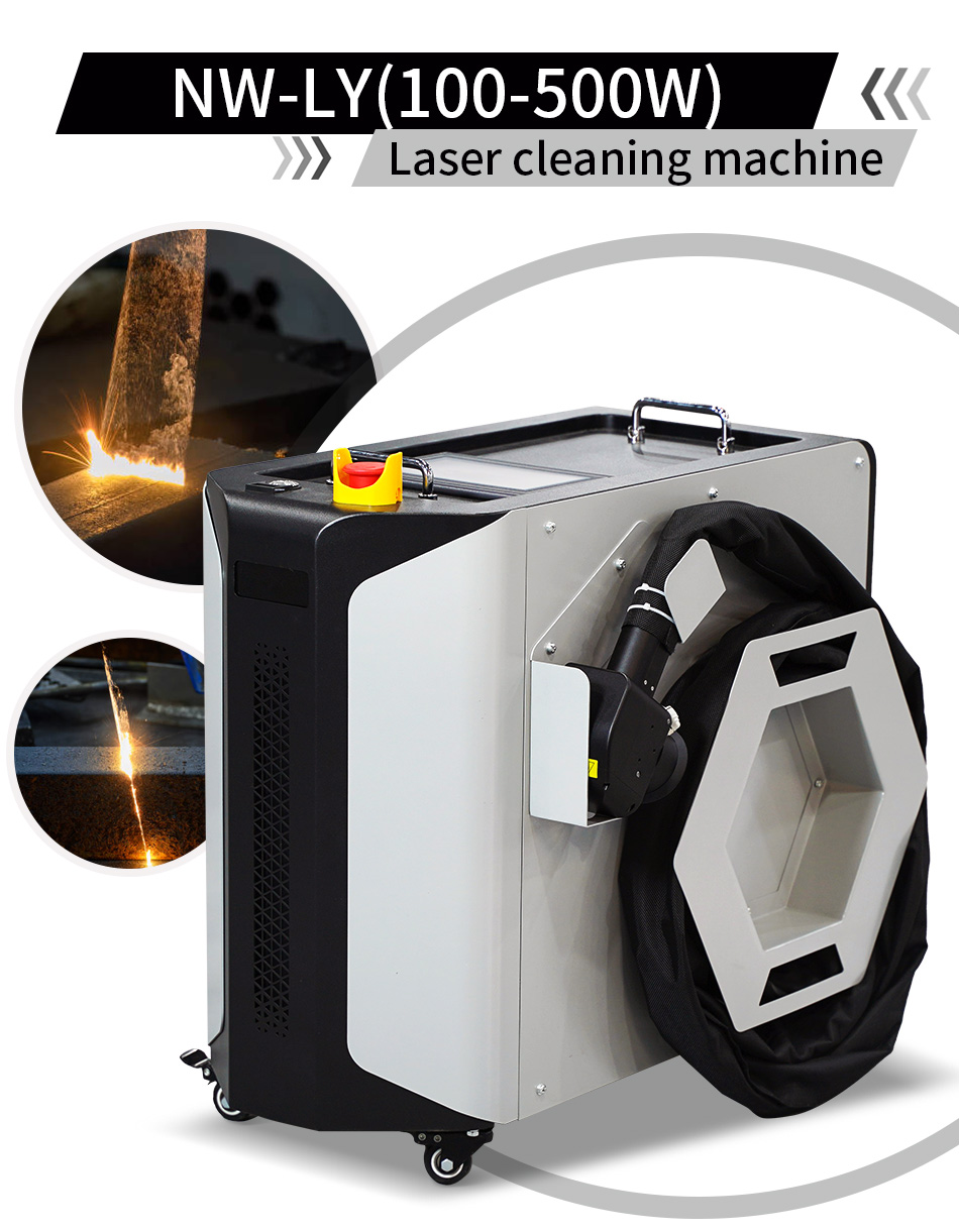 Máquina de limpeza a laser par - Industrial Laser Paint Remover avaliação e preço