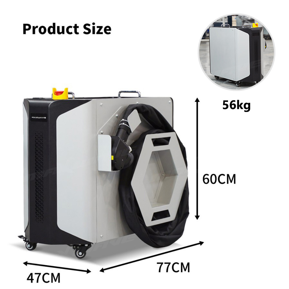 Máquina de Limpeza a Laser Por - Industrial Laser Paint Remover avaliação e preço