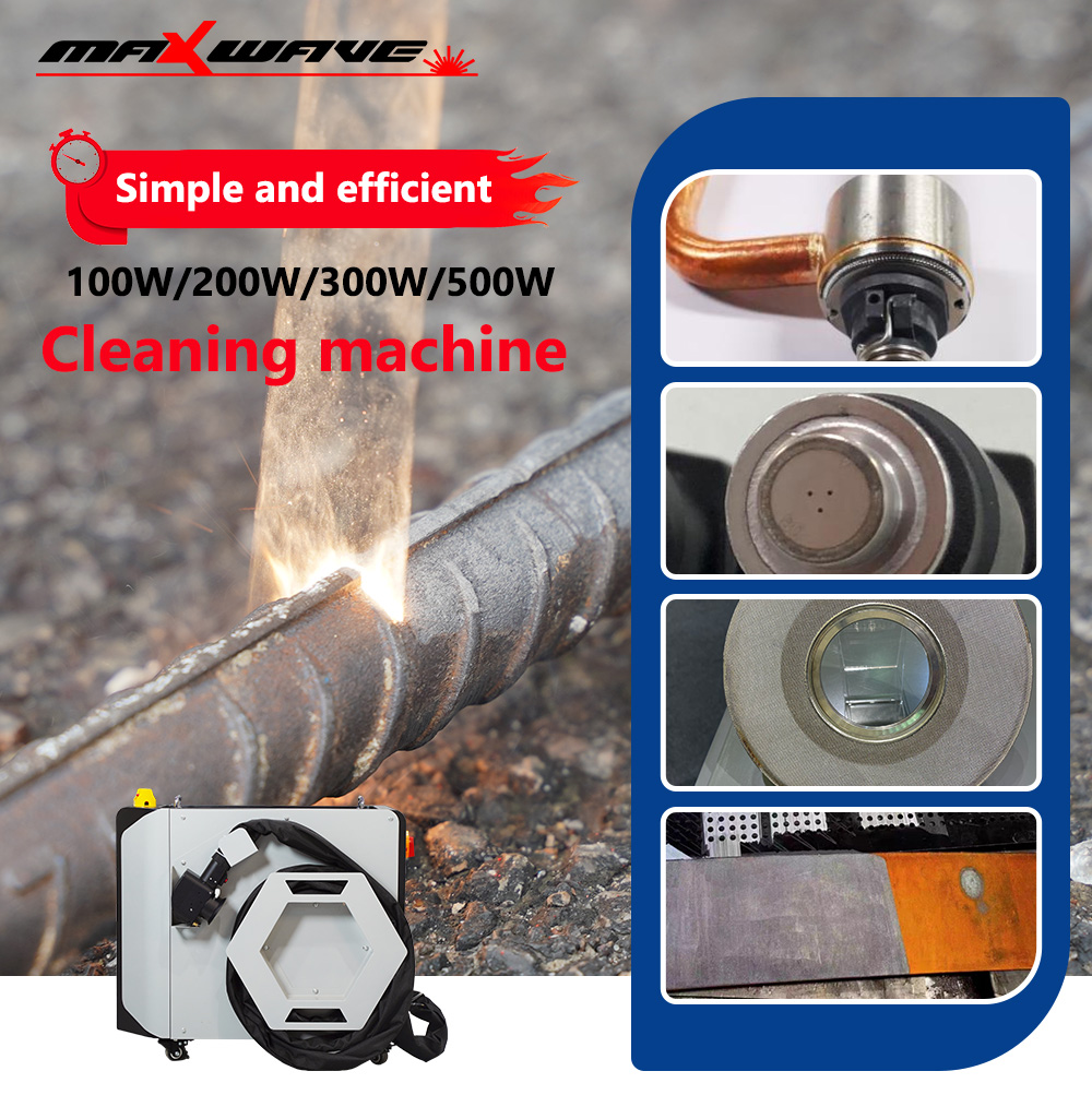 Máquina de Limpeza a Laser Por - Industrial Laser Paint Remover avaliação e preço