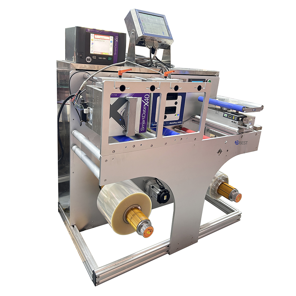 Máquina de rebobinamento de al - Industrial Laser Label Printer avaliação e preço